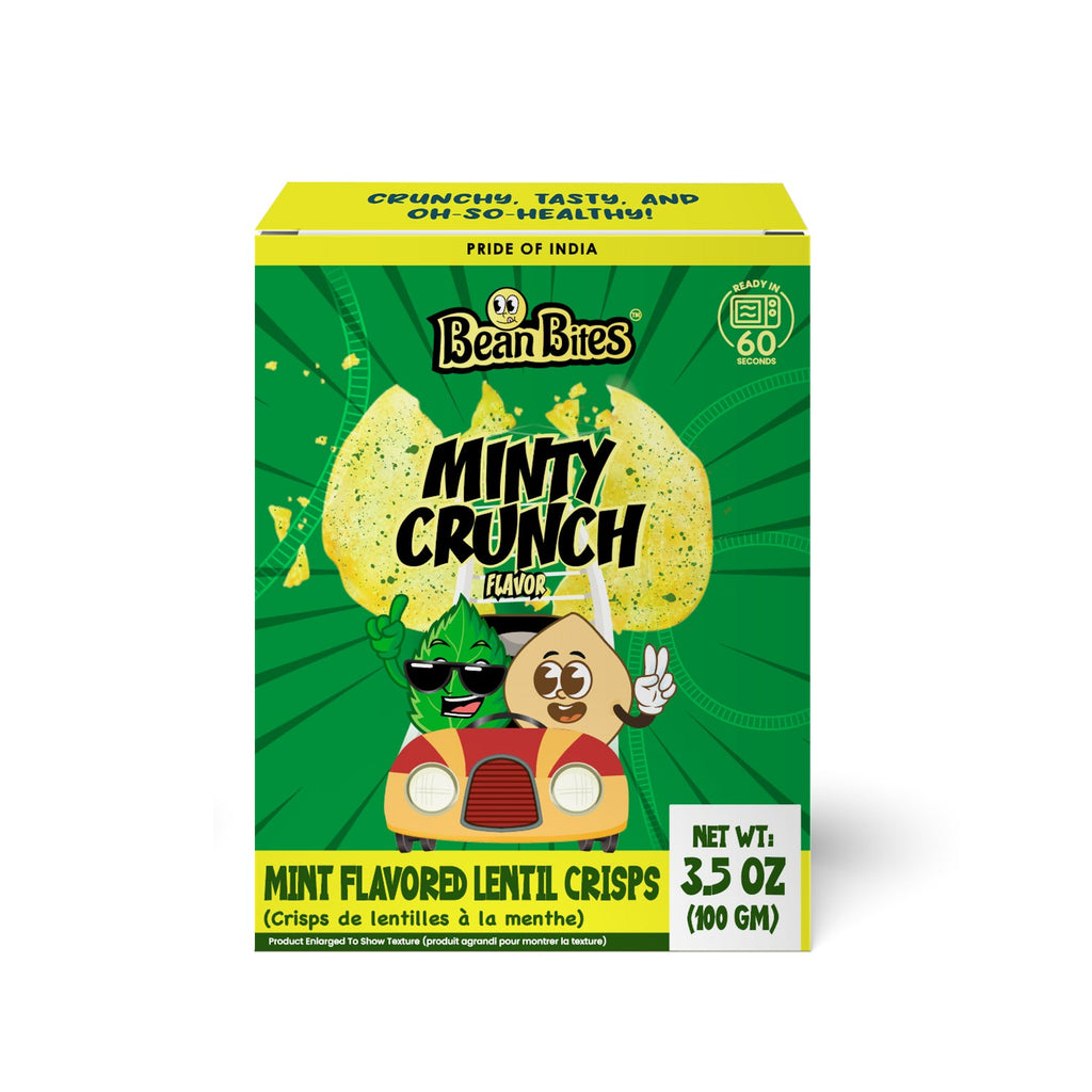 Bean Bites Minty Crunch Lentil Crisp