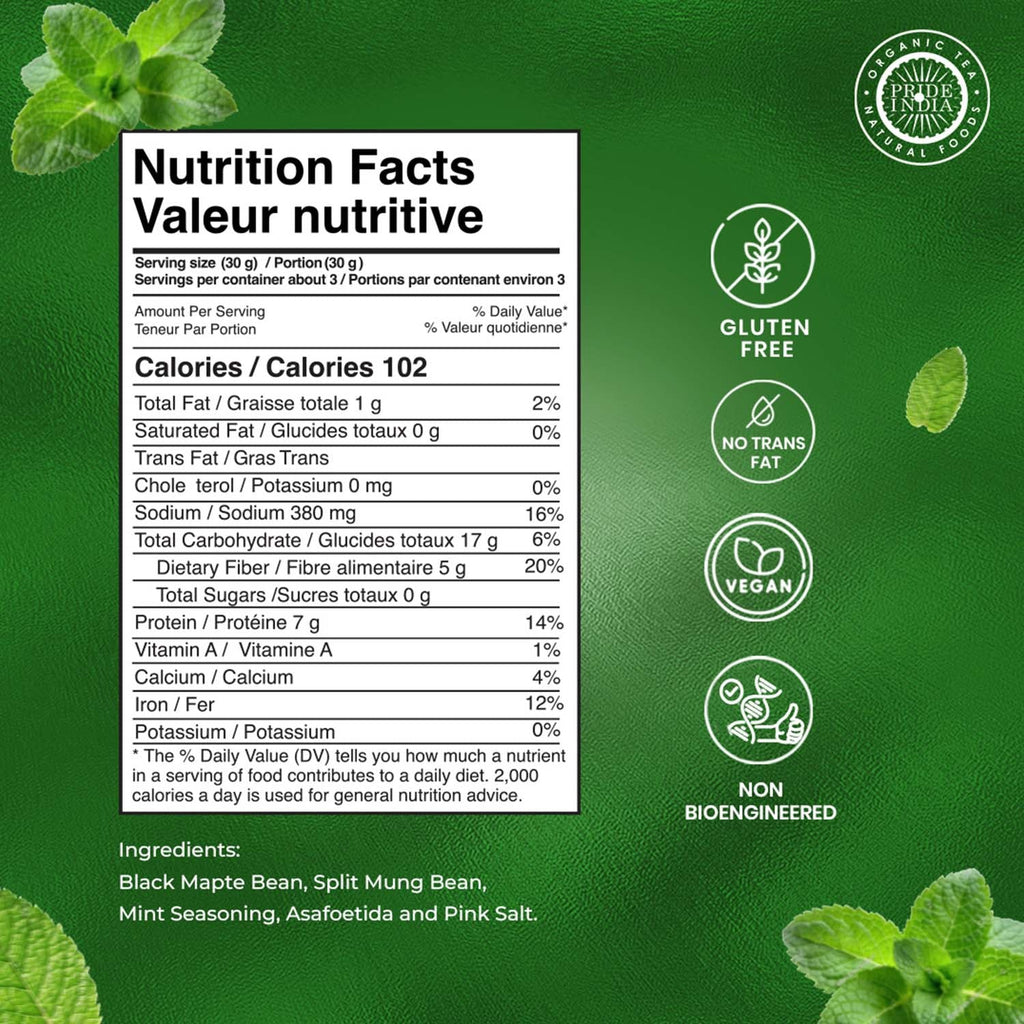 Bean Bites Minty Crunch Lentil Crisp
