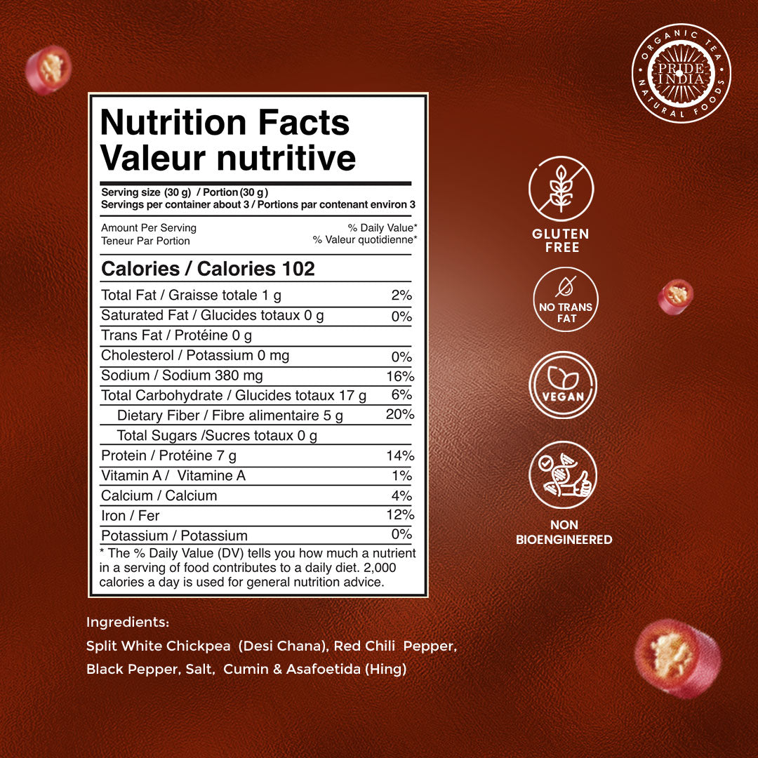 Bean Bites | Spicy Crackle Lentil Crisp 3.53 oz (100 g) | Round Crunchy Bites
