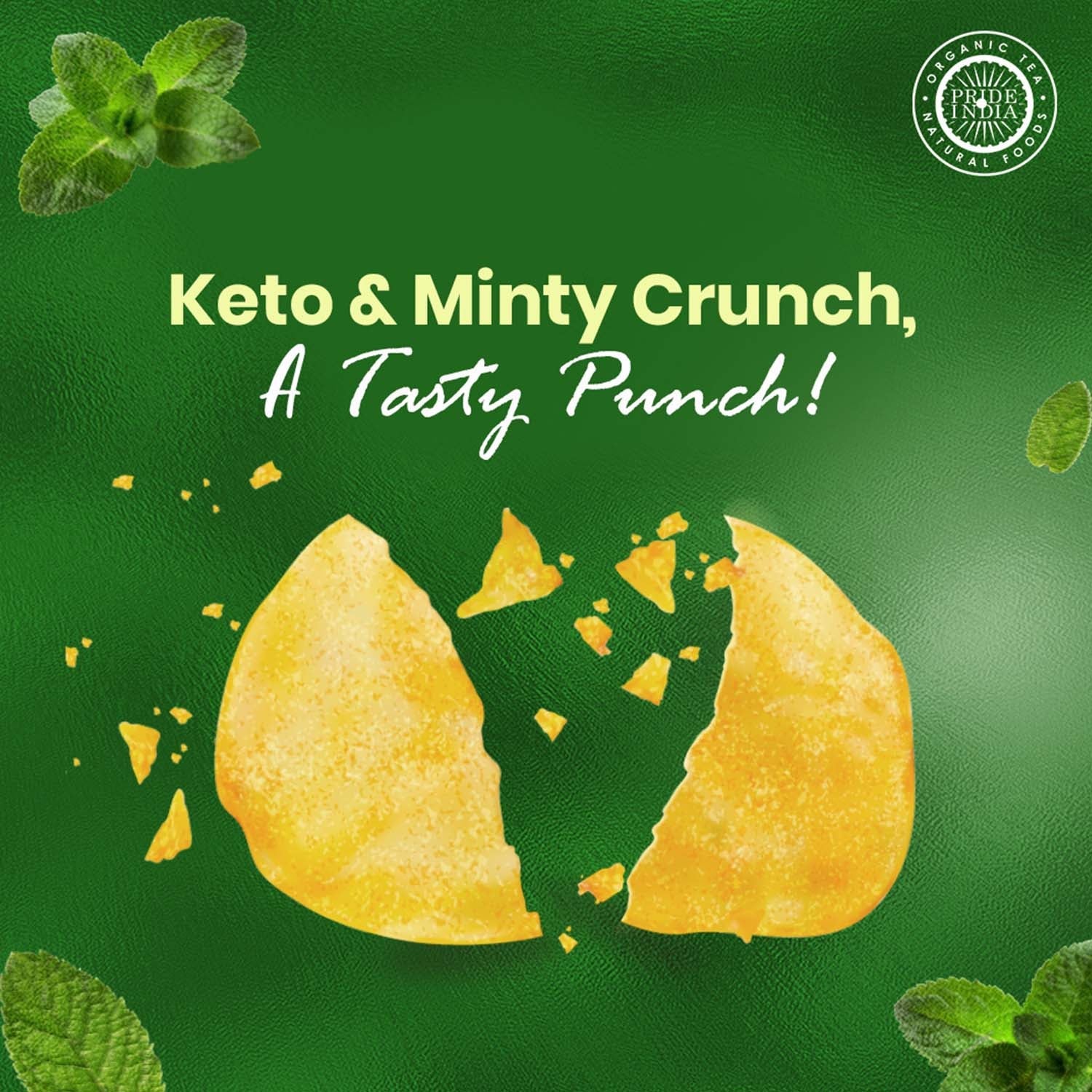 Bean Bites Minty Crunch Lentil Crisp