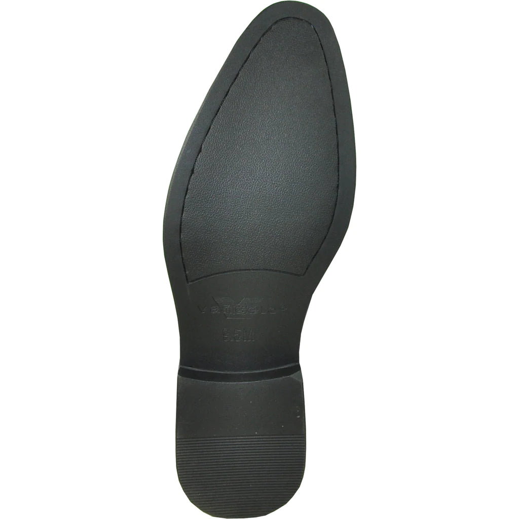 "Telford" Black and White Vangelo Tuxedo Shoes
