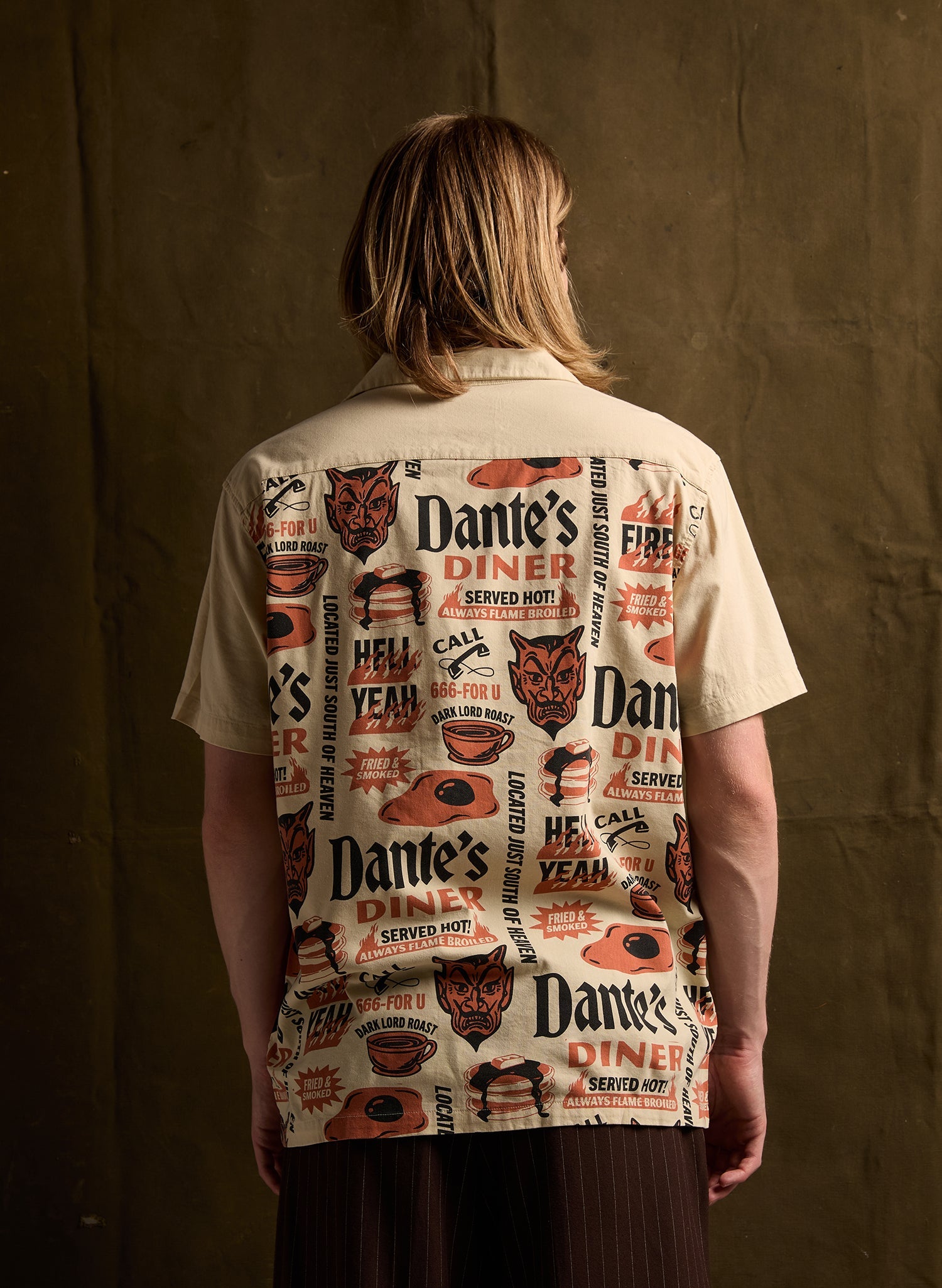 Dante's Diner Button-Up