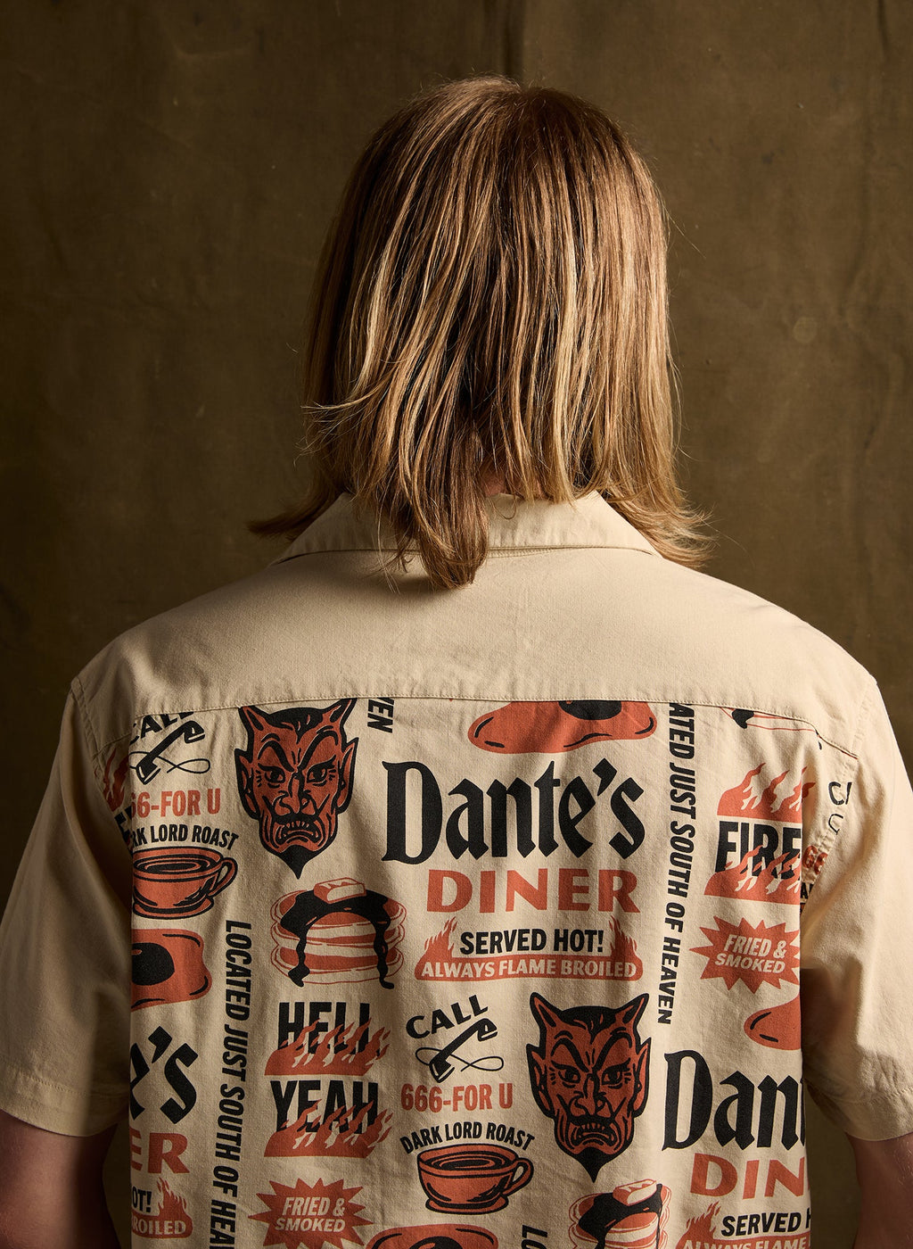 Dante's Diner Button-Up
