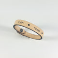Spiritual Quote Bracelet - faith hope love